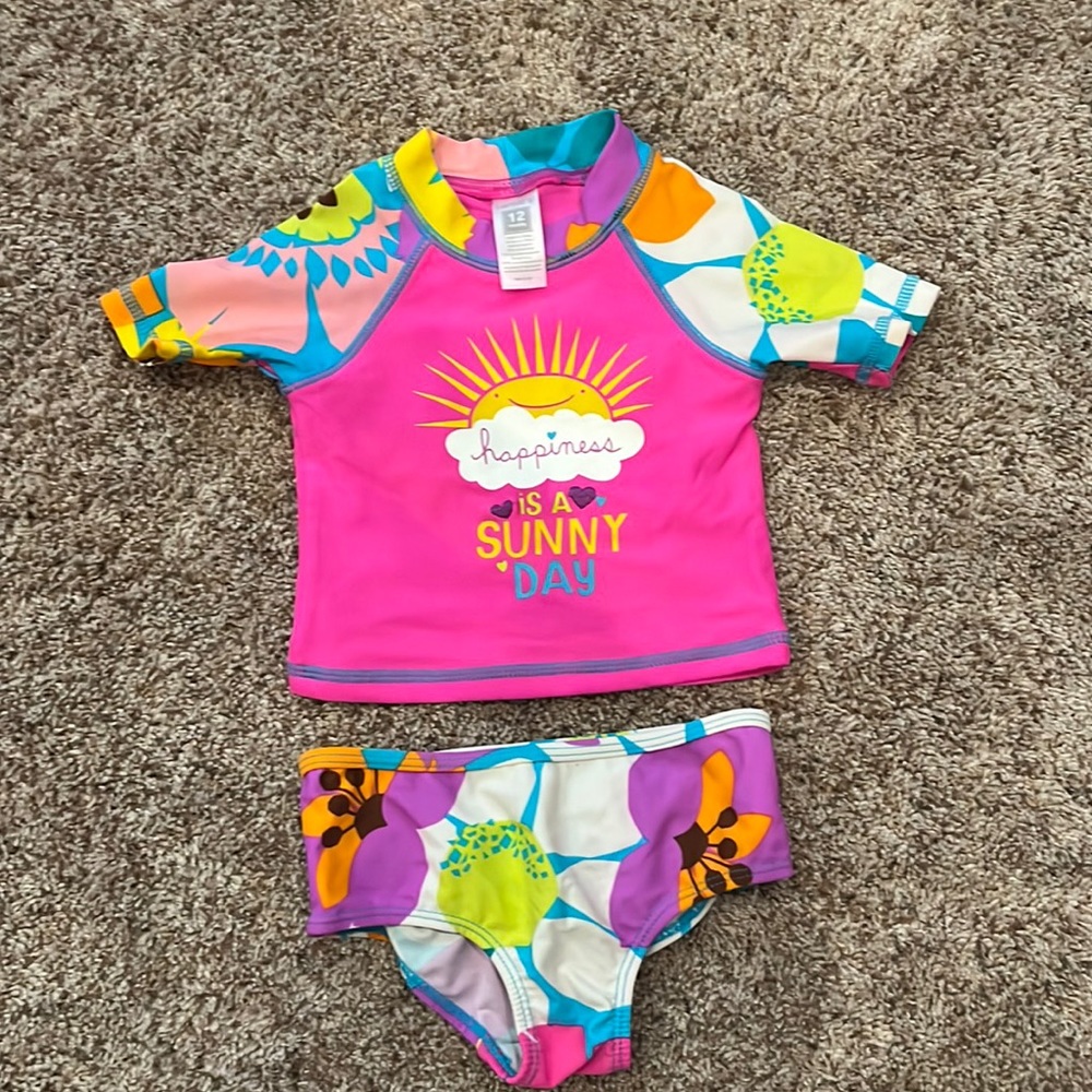12 month bathing suit Carters